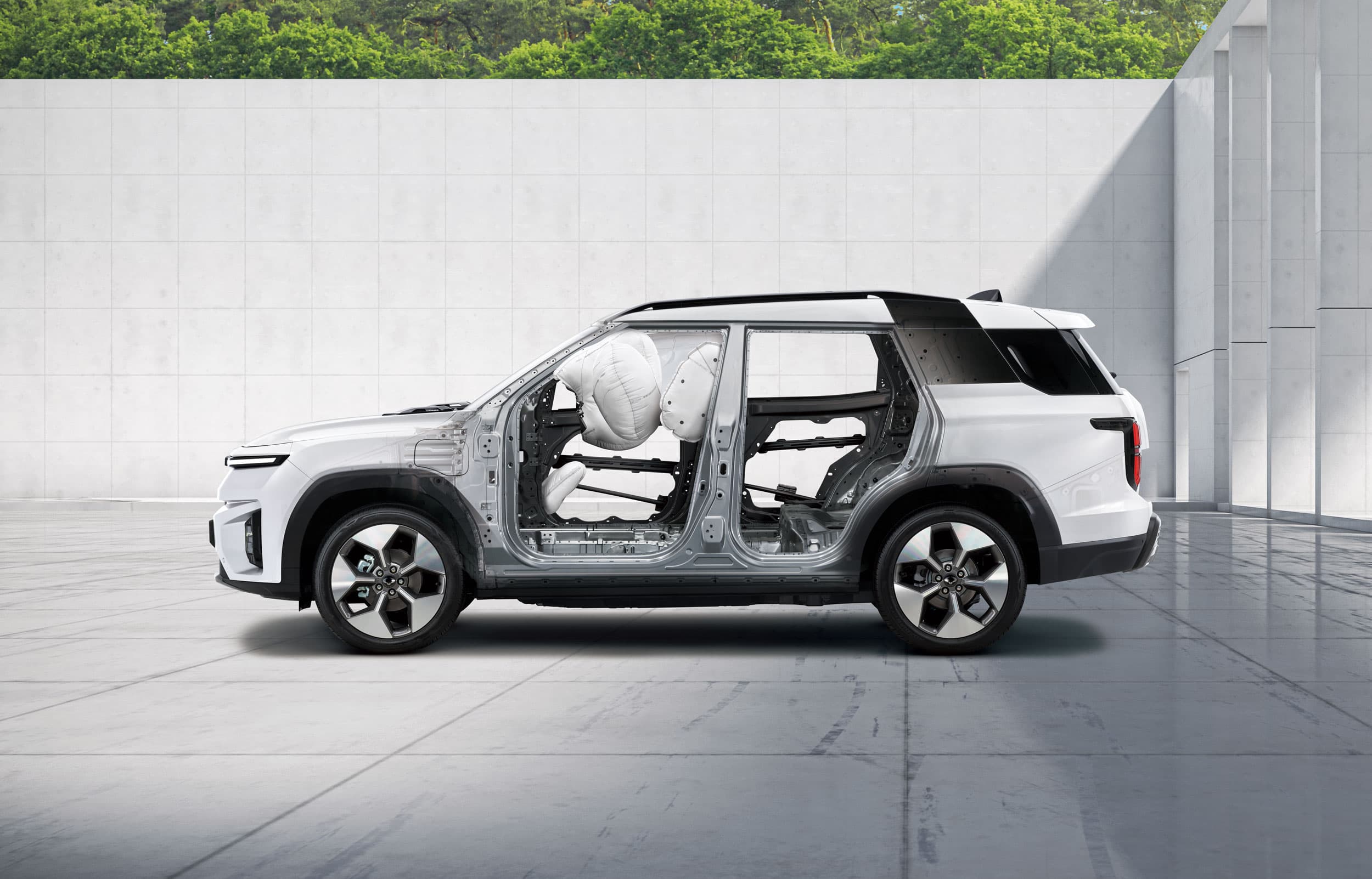 KGM Torres EVX VAN 8 airbags