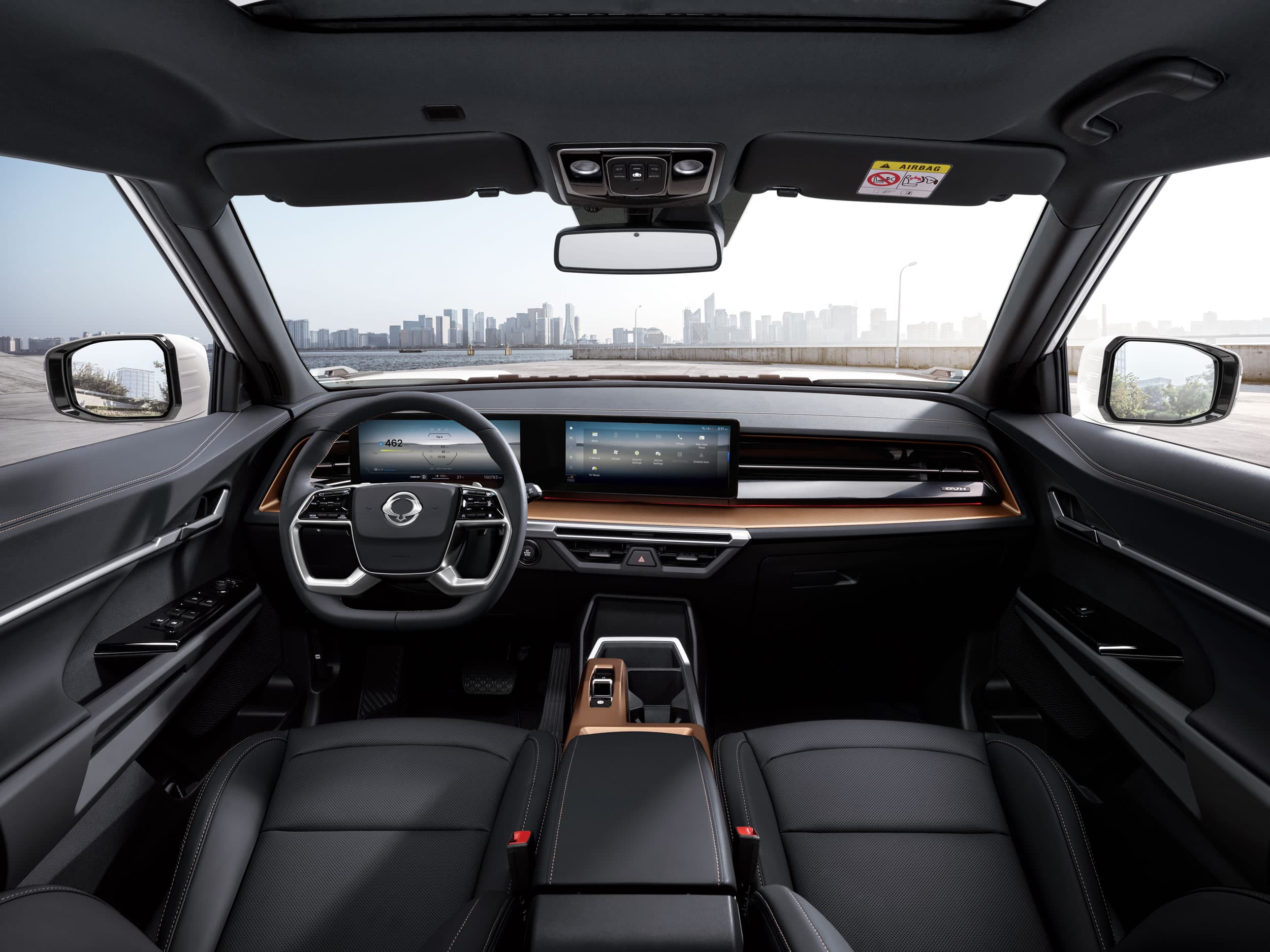 KGM Torres EVX VAN interior