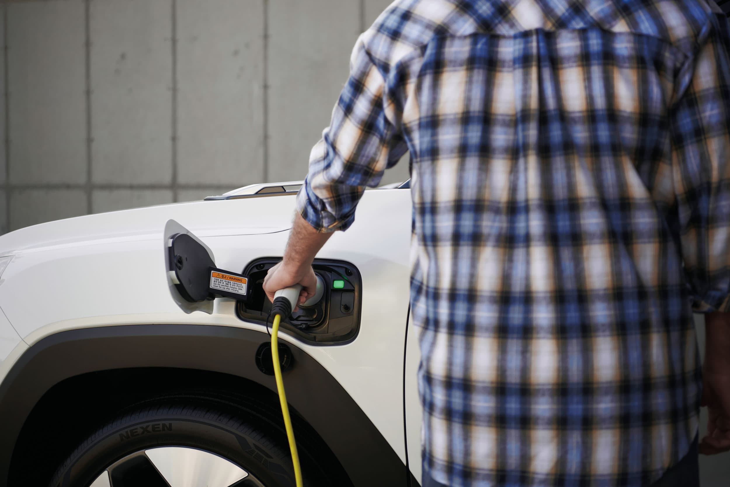 KGM Torres EVX VAN charging time by charger wattage